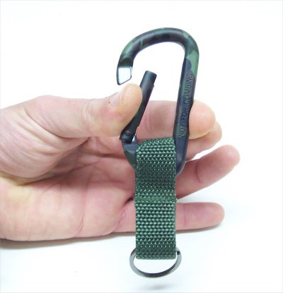 MOSCHETTONE - marca AV - modello MOSCHETTONE NOT FOR CLIMBING - calibro LEGA LEGGERA - misura MIMETICO - VARIE -  3068
