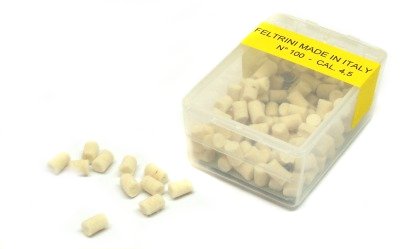 FELTRINI - marca ADVANCE - modello 4,5 mm - calibro 4,5 - misura Scatola da 100 pz. - PULIZIA E MANUTENZIONE -  3092