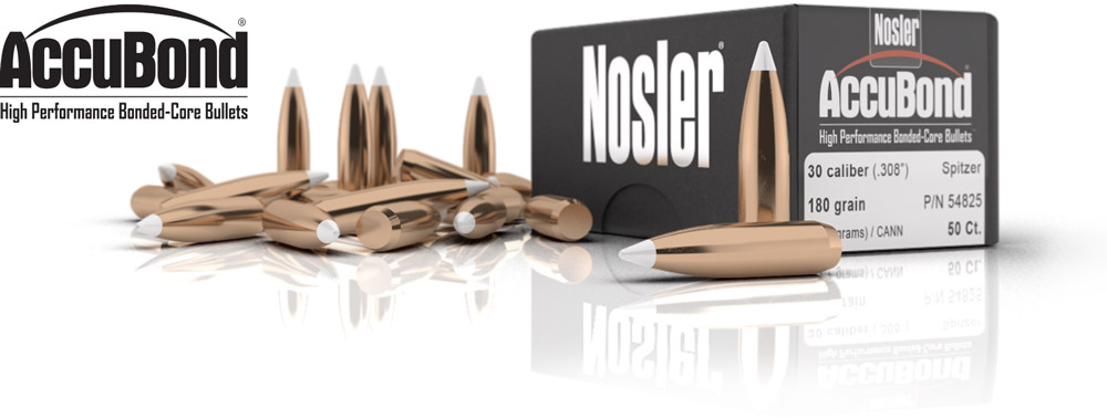 PALLE - marca NOSLER - modello 54382 ACCUBOND SP 110gr - calibro 270 (277