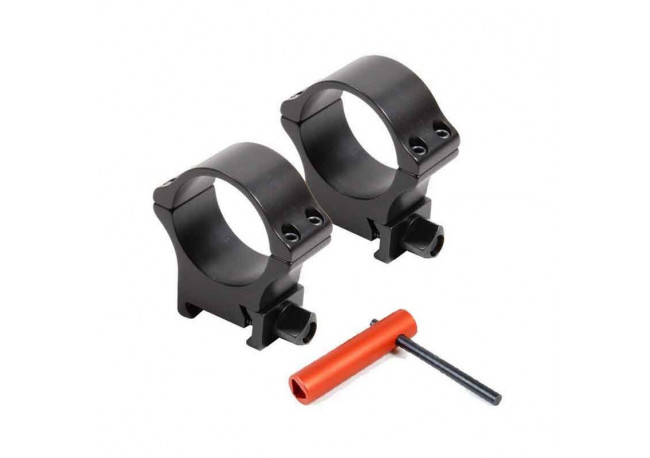 ANELLI - marca RECKNAGEL - modello Anelli Weaver/ Picatinny D. 30 BH 9 - calibro Weaver/Piccatiny D. 30 - misura 30MM BH9 - ATTACCHI MOBILI - ANELLI 6706