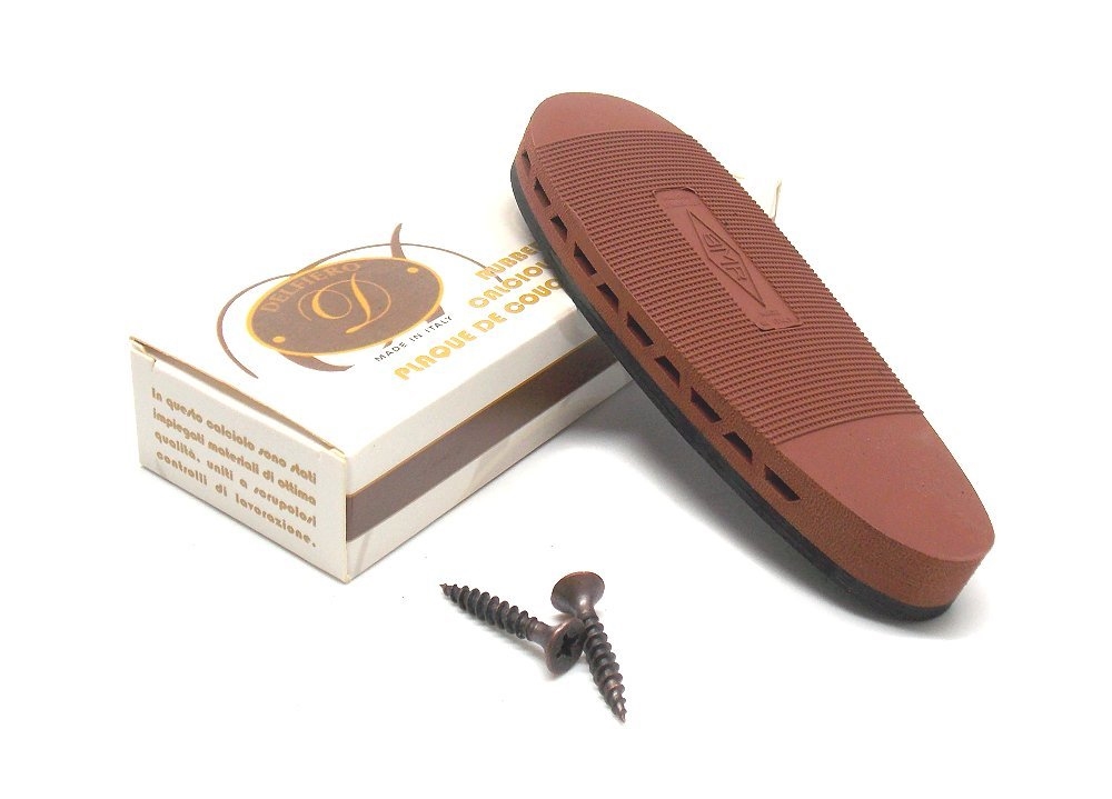 CALCIOLO - marca BMR - modello Calciolo In Gomma Bmr 325 - calibro Marrone - misura Spessore 25mm - Interasse Fori 96mm - VARIE - ACCESSORI PER ARMI LUNGHE 7216