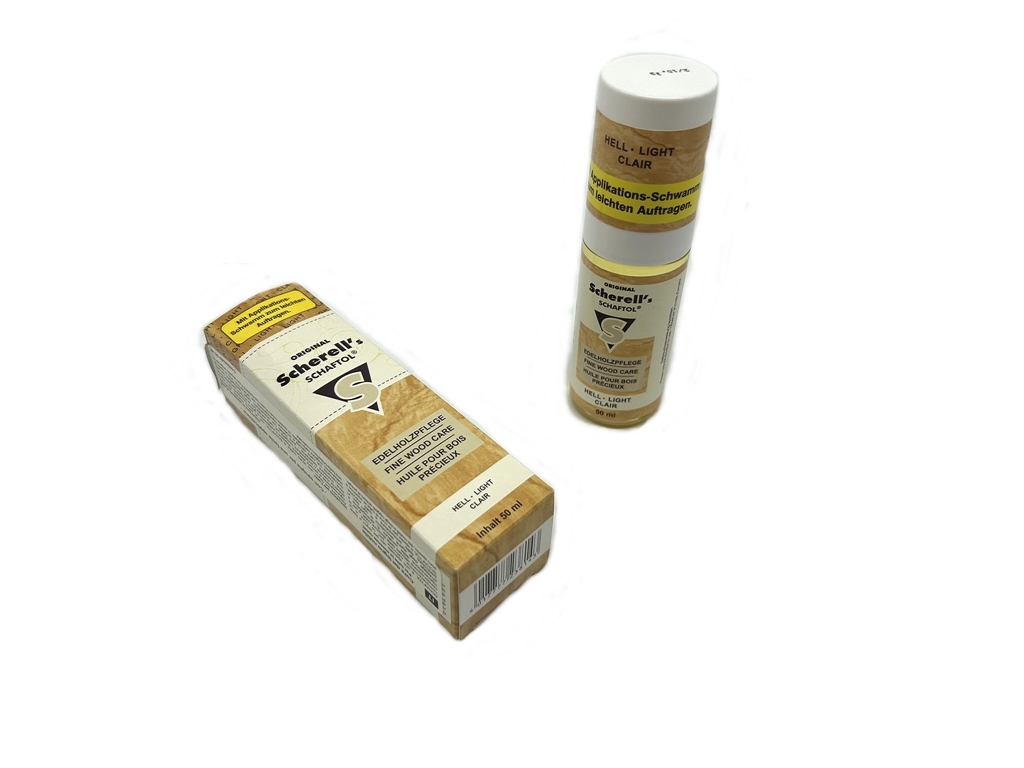 OLIO PER CALCI - marca SCHAFTOL - modello SPUGNA CHIARO - calibro Olio per Calci - misura 50ml - PULIZIA E MANUTENZIONE - MAUTENZIONE LEGNI 7243