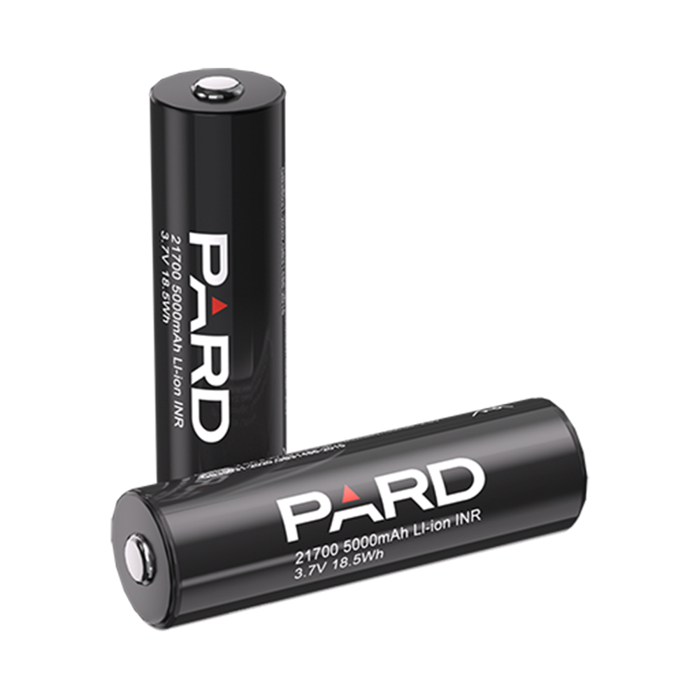BATTERIA RICARICABILE - marca PARD - modello 21700 Li-Ion 5000 mAh 3,6 Volt - calibro 5000 mAh 3,6 Volt - misura 3,6V - BATTERIE - BATTERIE - PILE 7431