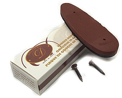 CALCIOLO - marca BMR - modello Calciolo In Gomma piena - calibro MARRONE - misura Spessore 10mm - Interasse Fori 82mm - VARIE - ACCESSORI PER ARMI LUNGHE 7619