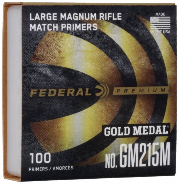 INNESCHI - marca FEDERAL - modello Gm215 Match Large Rifle Mag. - calibro 215 - misura Large Rifle Mag. - RICARICA COMPONENTI - INNESCHI PER CARABINA 7700
