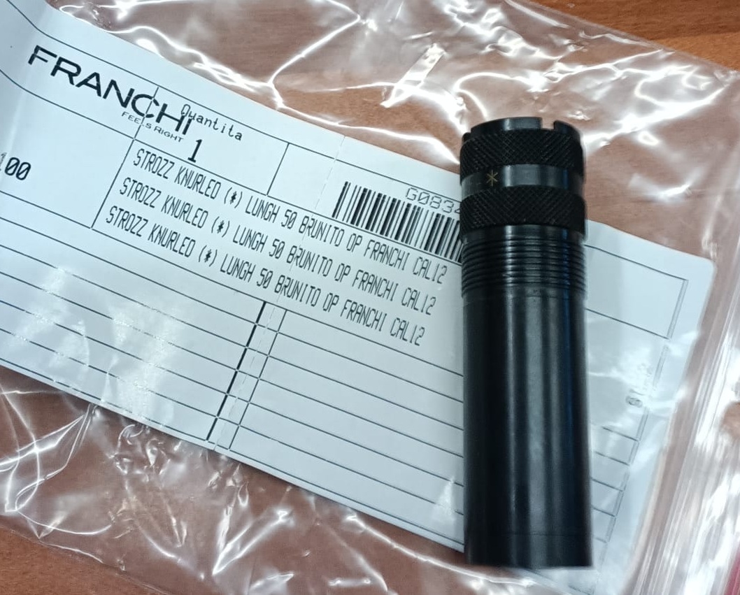 STROZZATORE - marca FRANCHI - modello Strozzatore KNURLED Int.* cal. 12 per franchi cal12 modello affinity 3 - calibro 12 - misura * - VARIE - ACCESSORI PER ARMI LUNGHE 7715