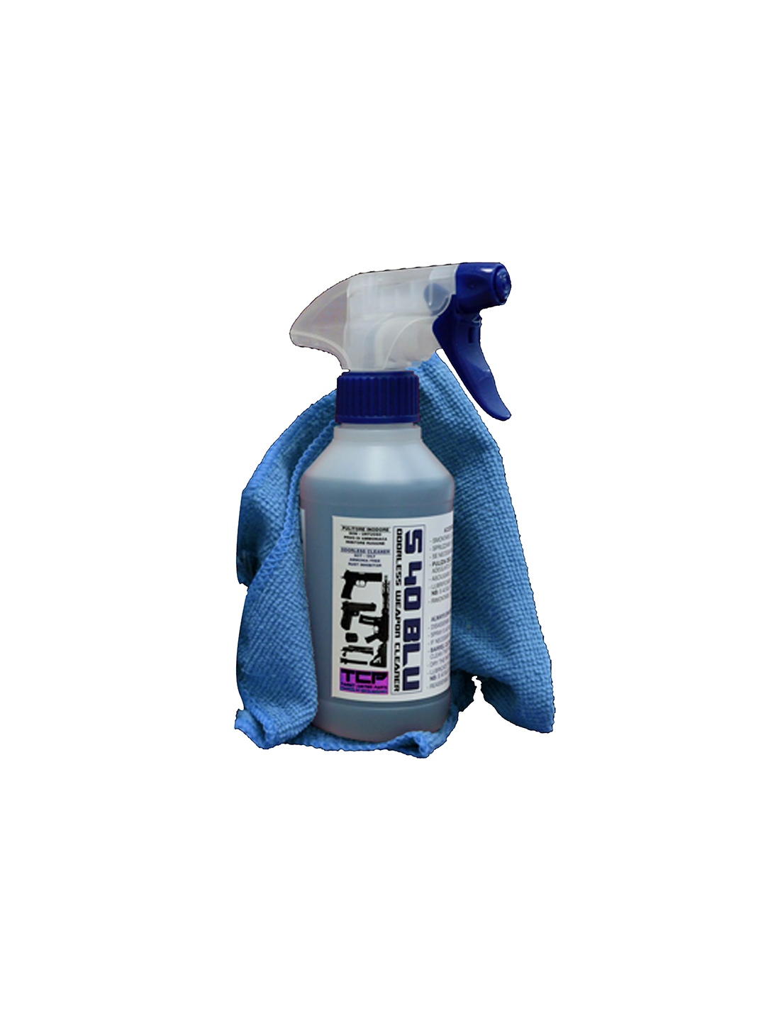 LUBRIFICANTE - marca TCP - modello T.C.P. S40 BLU - DETERGENTE SGRASSANTE PROTETTIVO 250ml + PANNO MICROFIBRA (ART.S40BLU.0250) - calibro DETERGENTE SGRASSANTE PROTETTIVO - misura 250ML - PULIZIA E MANUTENZIONE - DETERGENTE 7745