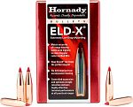 PALLE - marca HORNADY - modello 2840 ELD-X 284 7mm 162gr - calibro 284/7mm - misura 162gr - RICARICA COMPONENTI - PALLE DA CACCIA PER CARABINA
