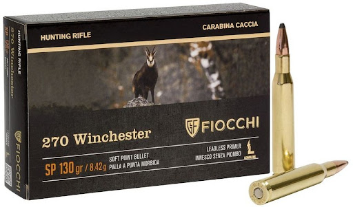 Cartucce - marca FIOCCHI - modello Sp - calibro 270WIN - CARTUCCE PER CARABINA - CARTUCCE PER LA CACCIA 3908
