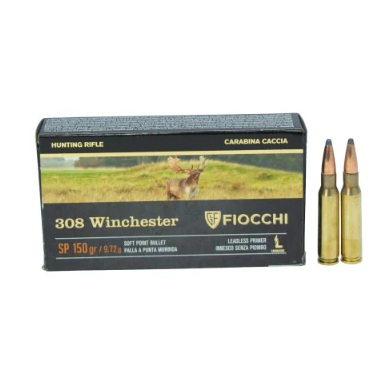 Cartucce - marca FIOCCHI - modello Sp - calibro 308WIN - CARTUCCE PER CARABINA - CARTUCCE PER LA CACCIA 4099
