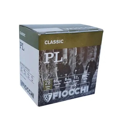 Cartucce - marca FIOCCHI - modello PL 28/65/8 - calibro 28 - CARTUCCE A PALLINI - CARTUCCE PER LA CACCIA 4131