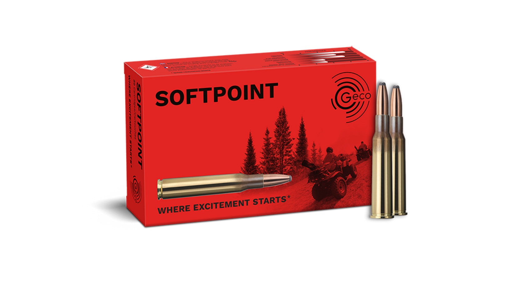 Cartucce - marca GECO - modello Softpoint 10,7g SP - calibro 7x65R - CARTUCCE PER CARABINA - CARTUCCE PER LA CACCIA 4170